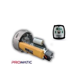 MOTOR CORTINA ENRROLLABLE DE IMPULSO SEG ROLL 60 CON ELECTROFRENO Y BOTONERA