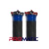 RESORTE PARA PORTONES ASCENDENTES AZUL CALIBRE 262X2X36 IZQUIERDO CONO ROJO