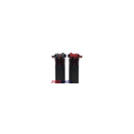 RESORTE PARA PORTONES ASCENDENTES CAFE CALIBRE 234X2X27 IZQUIERDO CONO ROJO