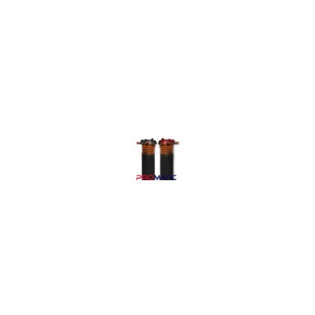 RESORTE PARA PORTONES ASCENDENTES NARANJA CALIBRE 273X2X36 DERECHO CONO NEGRO