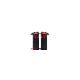 RESORTE PARA PORTONES ASCENDENTES ROJO CALIBRE 225X2X27 IZQUIERDO CONO ROJO
