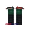 RESORTE PARA PORTONES ASCENDENTES VERDE CALIBRE 243X2X32 IZQUIERDO CONO ROJO