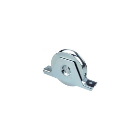RUEDA 12 CM CON  BASE EN U 450 KG